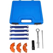 Engine Timing Tool Kit Replacement for Mercedes M276 M278 M157 Engines with 3Pcs Camshaft Adjuster Tool T100 Camshaft Socket Fuel Injector Puller 276589014000 278589002300 278589003300
