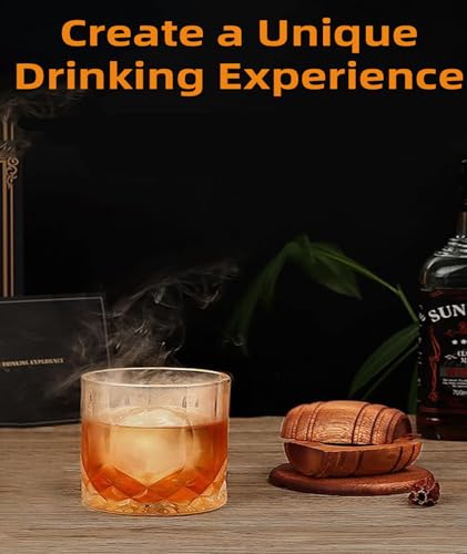 Image of Whiskey Kit, Bar Set, Cocktail Set, Cocktail and Bartender Kit, Bar Kit for Home, Bar Accessories for Home, Premium Seasoning Tool for Whiskey and Cocktails