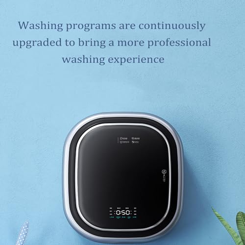 POWHA Wall-Mounted 3Kg Mini Full-Automatic Washing Machine and Spin Dryer, APP Intelligent Remote Control, Underwear and Socks Washing Machine, Efficient in Water and Energy Usage - Image 2