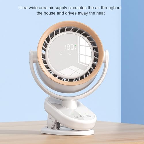 Ventilateur de table à moteur à propulsion avec 100 vitesses réglables