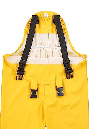 Sterntaler Regenhose ungefüttert uni - Kinder Regenhose wasserdicht - Unisex Matsch- und Buddelhose mit verschweißten Nähten und… – Ansicht 4