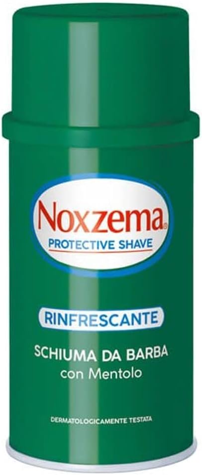 HDmirrorR NOXZEMA SHAVING GEL FOAM MENTHOL VITAMIN E 300ML
