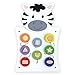 Learning Advantage Zebra Activity Wall Panel - Toddler Activity Center - Wall-Mounted Toy for Kids Aged 18M+ - Decor for Bedrooms and Play Areas