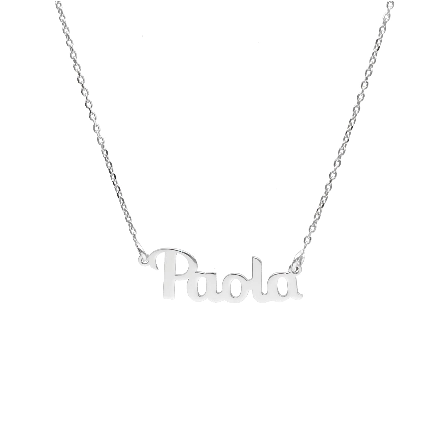 Magic In The Moonlight Collar con Nombre de Plata 925% mujer | Colgante con nombre personalizado