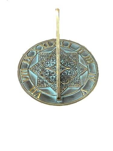 ANTIQUEMEDIEVAL Meridiana gotica in ottone per giardino, soggiorno, ufficio, ecc