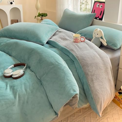 Morbuy Funda Edredón Franela Funda Nórdica