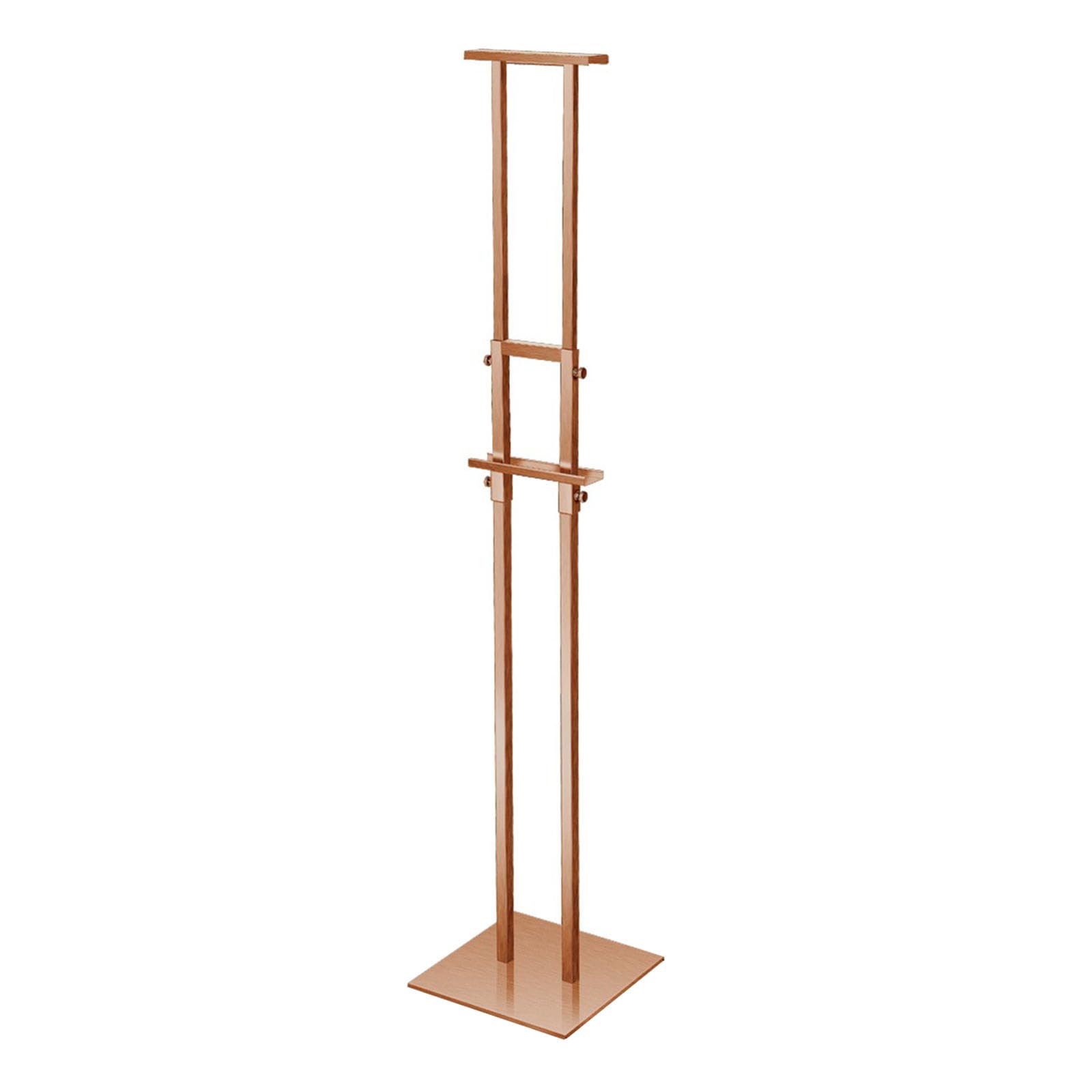 Soporte resistente de doble cara para carteles, altura ajustable hasta - Soporte de pie para carteles de espuma para carteles y exposiciones publicitarias
