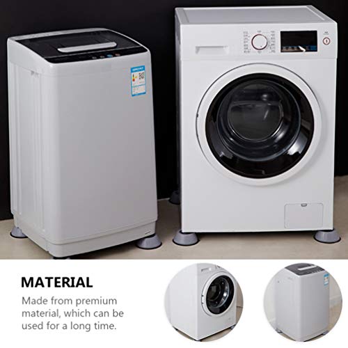 Angoily 4Pcs E Suporte Máquina de Lavar Máquina de Lavar Roupa E Secador de Cancelamento de Ruído An