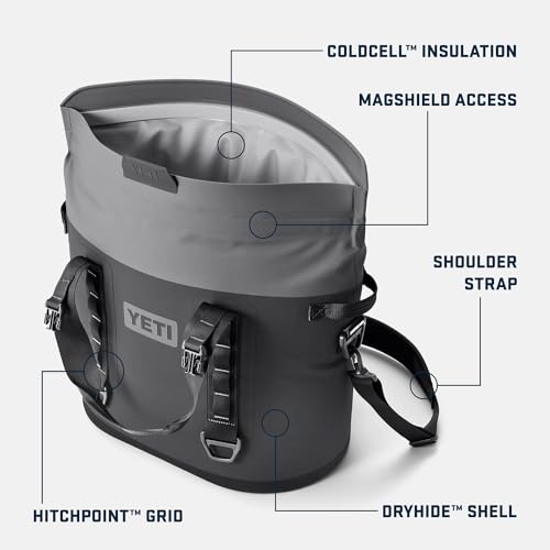 YETI Hopper M30 Portable Soft Cooler with MagShield Access, Black by YETI - Image 4