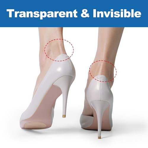 Image of Blister Bandages for Feet, 16pcs Invisible Blister Pads, 2 Size, Hydrocolloid Bandages, Waterproof Seal Blister Cushions for Toes, Heel Blister Prevention, Protection & Healing