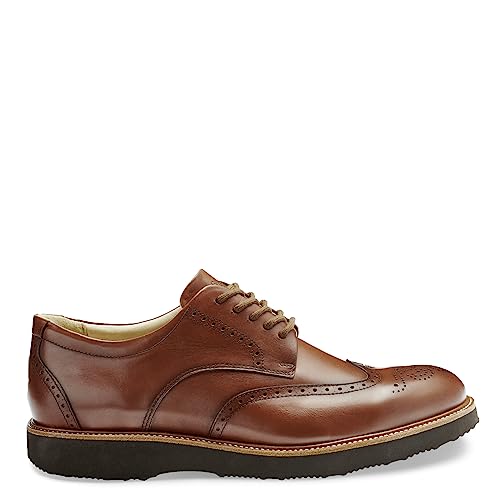 Samuel Hubbard Tipping Point - Shoes for Men - Smooth Leather Lining - Blind Eyelets - Leather Lining Whiskey Tan 11 EE - Wide2