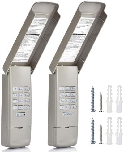 Garage Door Opener Keypad Compatible with 877Max Chamberlain Lift...