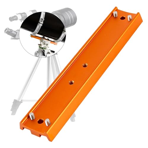 Placa de cola para telescopio adaptador con tornillo base universal de montaje 6