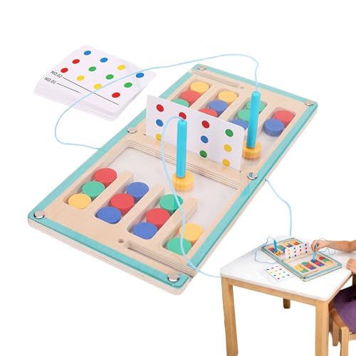 Puzzle éducatif en bois pour s'amuser en voyage et en classe