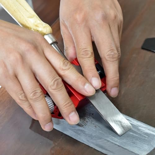 Gabarit d'affûtage à angle fixe pour corriger les lames usées de rabots de menuiserie - 5