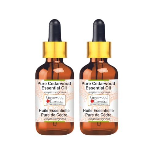 Huile essentielle de bois de cèdre contre les mauvaises odeurs et le stress 2x100ml
