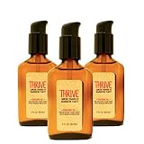 THRIVE Natural Shave Oil for Men, 2Oz (3 Pack) – Replaces Pre-Shave Oils, Shaving Creams, Gels, and