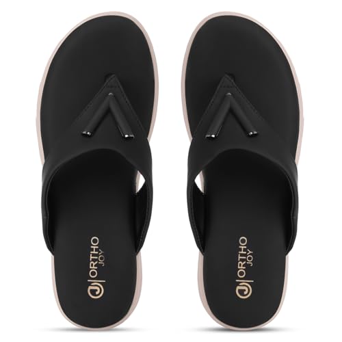 Image of ORTHO JOY Sandal For Women || Orthopedic Women's Fancy Slipper || Footwear for women|
