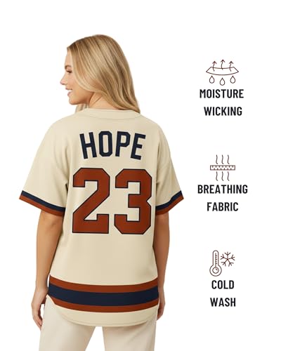 Jersey de Béisbol Personalizado Salmo 23 - Jersey de Fe Cristiana con Nombre y Número para Hombres, Mujeres, Niñas y Niños miniatura 3