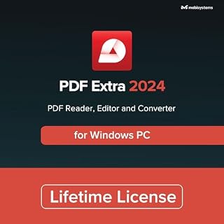 PDF Extra Lifetime - Professional PDF Editor  Edit, Protect, Annotate, Convert, Fill & Sign PDFs - 1 Windows PC / 1 User / Lifetime License