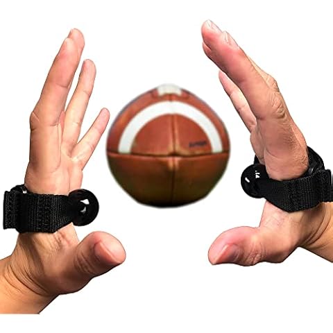 QuikCatch Football Catch Training Straps for Receivers Learning to Improve Catching Ability Cover