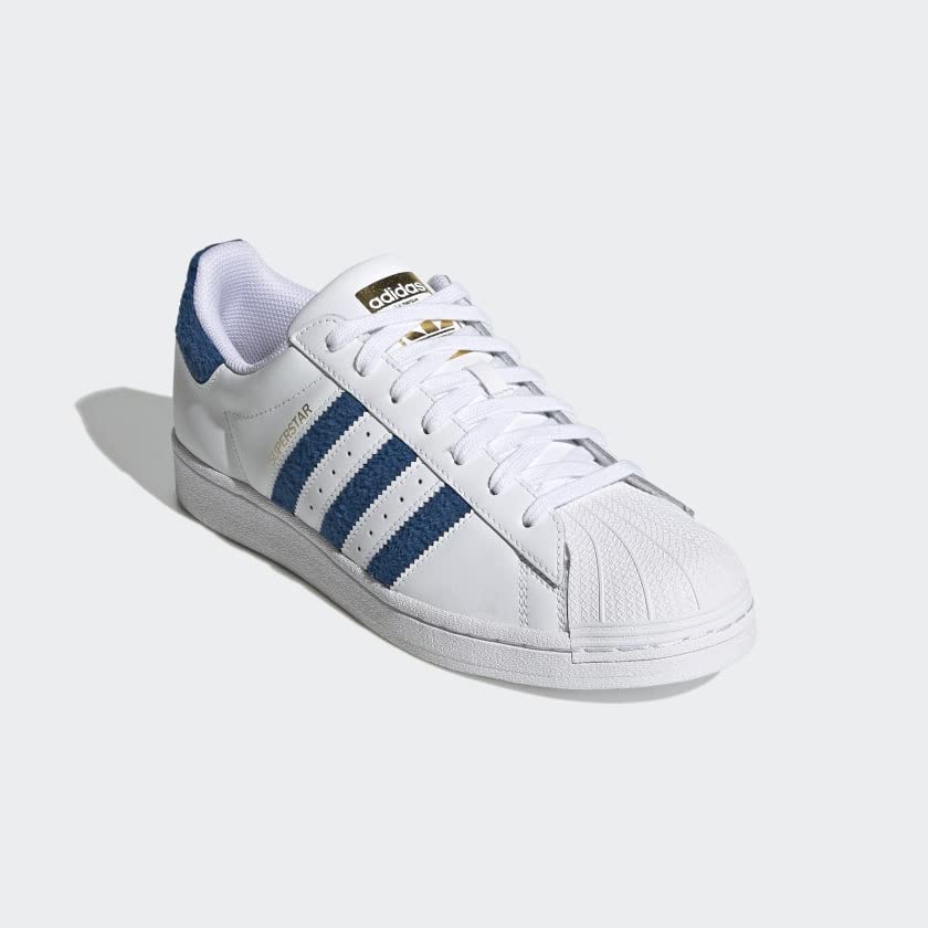 Image of adidas Originals Men's Ac7163: Superstar Fashion White /Navy Sneaker Us