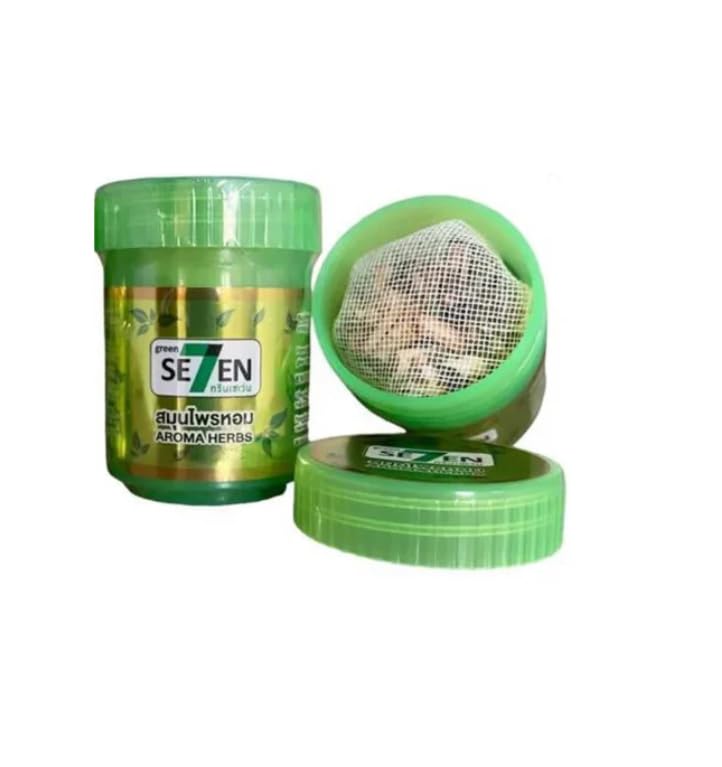 Seven-Herb Healing Green Inhaler : Nature's Healing Power Pack of 1-image-35