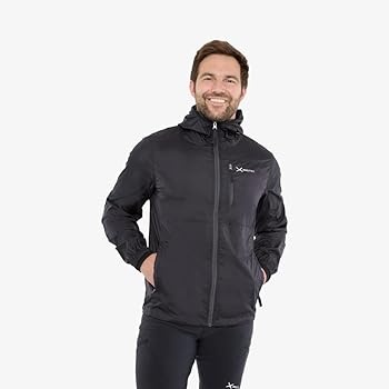 Arctix Men's Zephyr Windbreaker Jacket, Black, Small at