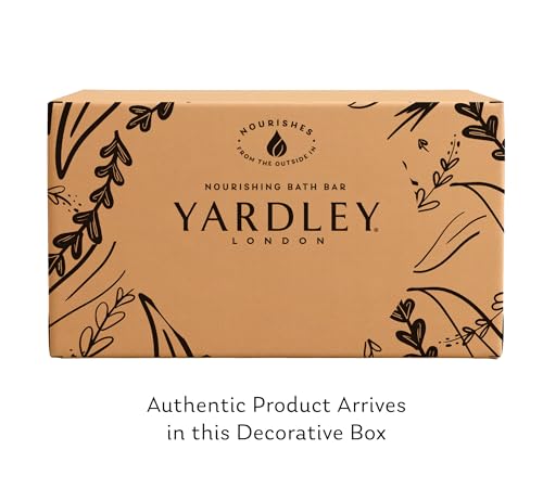 Yardley London Bath Soap Bars and Body Soap Bars Bundle - 10 Pack: English Lavender, Oatmeal & Almond, Aloe & Avocado, Cocoa Butter, Lemon Verbena 4.0 oz (Pack of 10, Two Each)