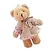 TOYANDONA Plüsch Teddy Puppe Keychain Mini Bär Spielzeug Gefüllte Tiere Teddy Spielzeug Für DIY Keychain Geburtstag Dekorationen Partei Favor