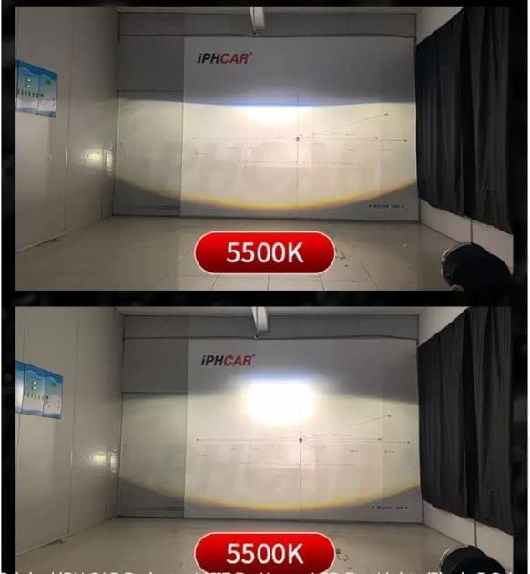 Image of IPH CAR M617 BI-LED TRI COLOR Laser Fog Lamp Projector 3 Inch High /Low beam With Integrated LED | For Car