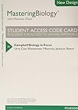 Modified Mastering Biology with Pearson eText -- ValuePack Access Card -- for Campbell Biology in Focus