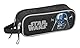 safta Star Wars Rebellion Doppelmäppchen für Kinder, ideal für Kinder im Schulalter, bequem und vielseitig, Qualität und Widerstandsfähigkeit, 21 x 6 x 8 cm, Schwarz, M, Casual