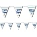 Produktbild 3,5m Wimpelkette * GRIECHENLAND * als Deko für Länderparty von DH-Konzept // Mottoparty Banner Girlande Partykette