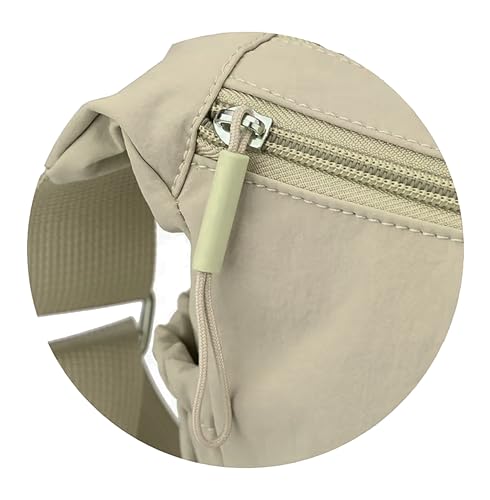 Image of WildHorn Nylon Sling Bag for Women | Lightweight Crossbody Shoulder Bag with Zipper Closure & Adjustable Strap | Casual Travel Handbag for Daily Use | Ethically Crafted