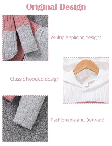 Girls Clothes Fall Girl Outfits 2Pcs Hoodie Pullover Sweatshirt+Pant+Leggings Winter Set for Size 4-8 Years Little Girls - Image 5