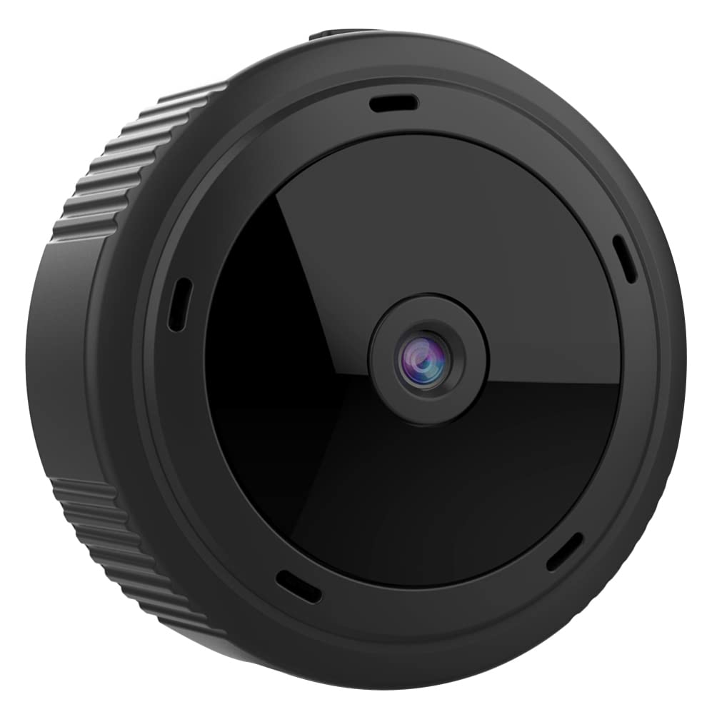 Wifi IP Camera Night Vision Camera: Home Security Camera 1080P Audio Security Webcam Black Detect Wireless Camera