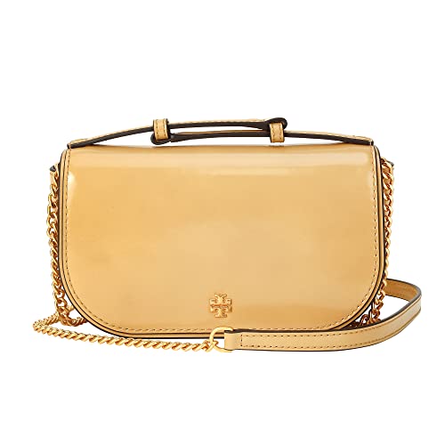 [トリーバーチ] ショルダーバッグ 142346 725 パテント トップハンドル クロスボディ ベージュ系 [並行輸入品]