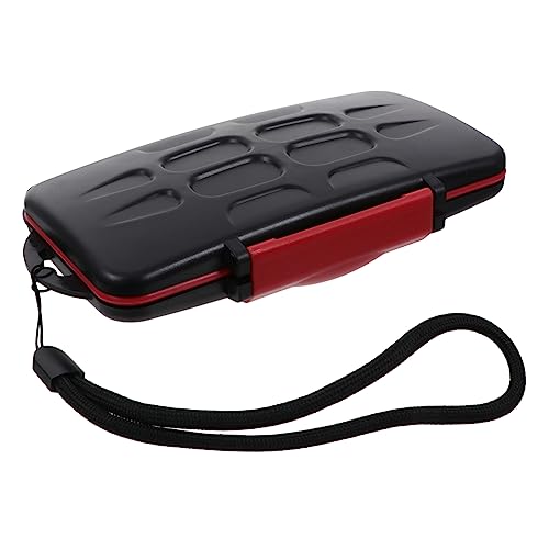 jojofuny 1pc Drop Resistant Memory Card Case for Cards Shock Resistant Storage Holder for Camera and Phone Portable Data Container for Outdoor and Daily Use