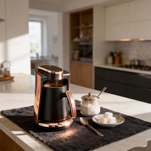 Cafetera eléctrica con función touch y capacidad 250 mL miniatura 2