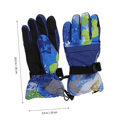 CALLARON 3 Pares Luvas De Esqui Luvas De Inverno Quentes Luvas De Neve À Prova D'Água Luvas De Snow