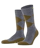 Burlington Unisex Trekking Schurwolle Funktionsmaterial dick einfarbig 1 Paar Socken, Blau (Cactus 6140), 40-46