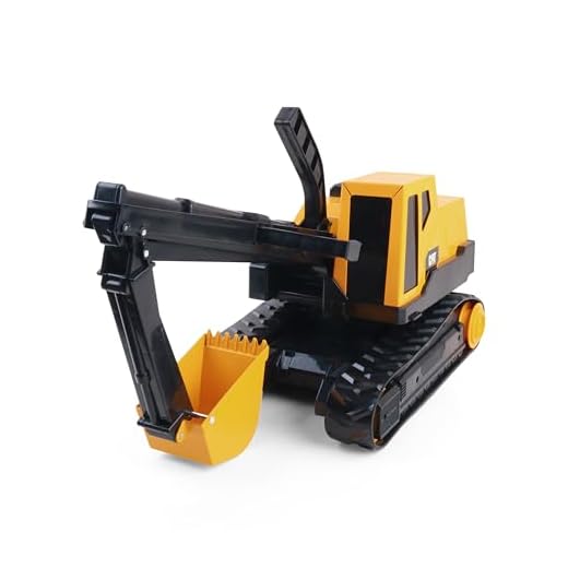Heavy-Duty CAT Steel Excavator Toy