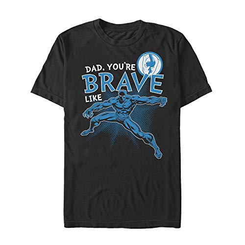 T-Shirt Homme Marvel Noir XL : Fini les Vêtements Inconfortables pour la Fête des Pères