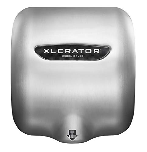 EXCEL DRYER, XL-SB-1.1N-110-120V 12.5 Amps 120V Brushed Stainless Steel Xlerator Hand Dryer, 12.68