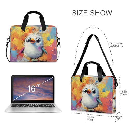 Funda para Laptop 15.6 pulgadas con diseño de pájaro miniatura 5