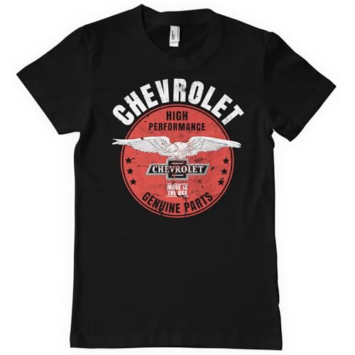 T-Shirt Chevrolet Homme Anti-D&eacute;formation Coton &Eacute;pais pour Atelier