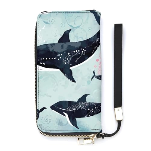 Portefeuille blanc Whale compact et spacieux pour éliminer le désordre de vos poches
