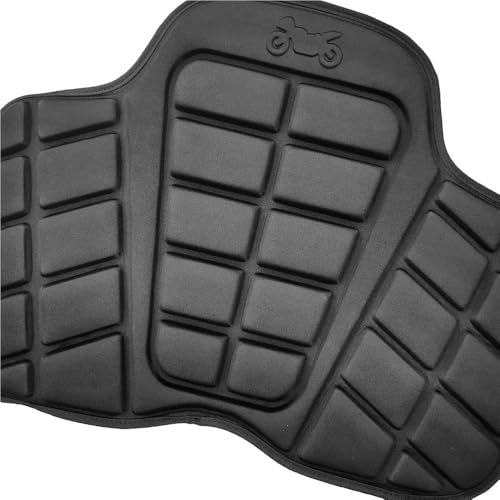 Accesorios cojín de asiento motocicleta para reducir fatiga trasera 6