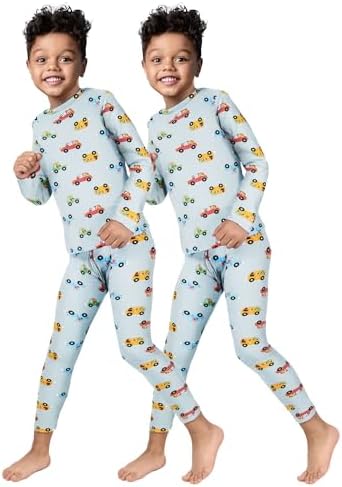 Rocky Thermal Underwear for Kids, Boys 2 Pack Thermals, Long Johns Underwear, Base Layer for Cold Weather/Skiing - Pack of 2
